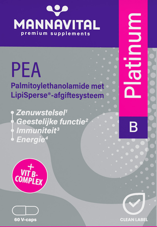 Mannavital Pea Platinum V-Caps 60