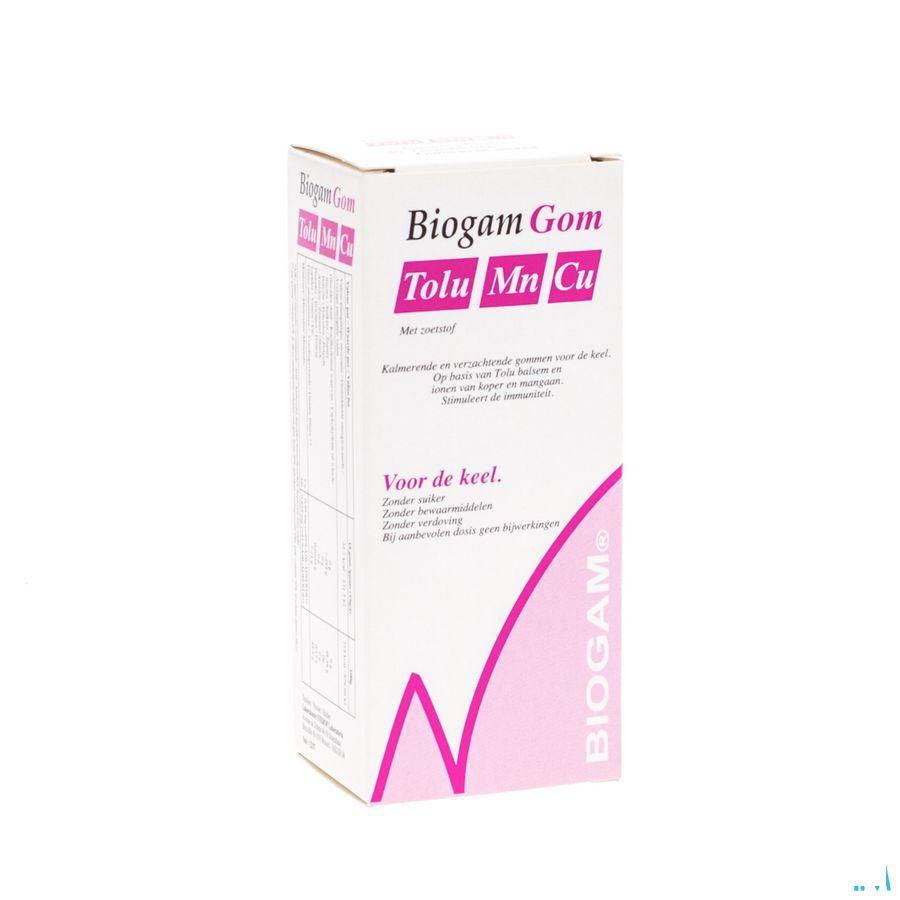 Biogam Gom 2000 Mn Cu Tolu Blist. 4x10  -  Sterop
