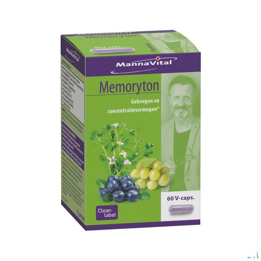 Mannavital Memoryton V-Caps 60  -  Mannavita
