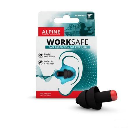 Alpine Worksafe Oordoppen 1p