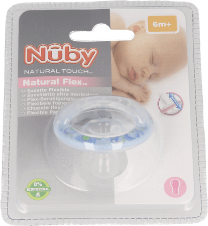 Nuby Nt Nat. Fopsp Flex Silicoon Kers +6M 1 67554