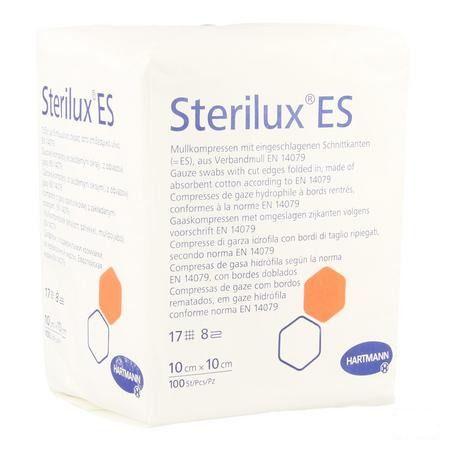 Sterilux Es 10x10cm 8l.nst. 100 P/s  -  Hartmann