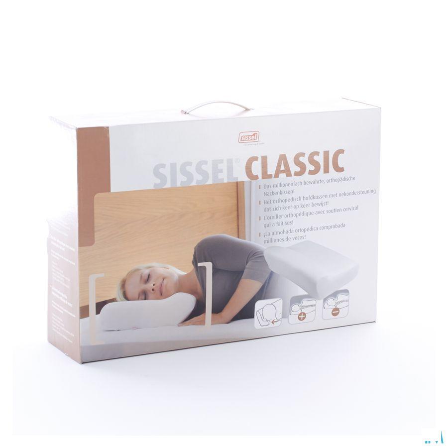Sissel Classic Oreiller Orthoped.stand + taie Coton  -  Sissel