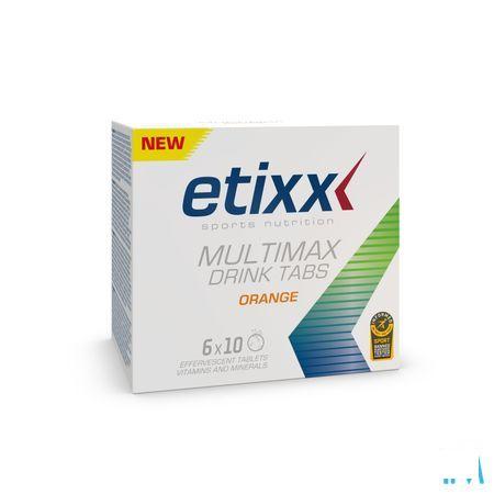 Etixx Multimax Drink Orange Tube Tabl 6 x 10