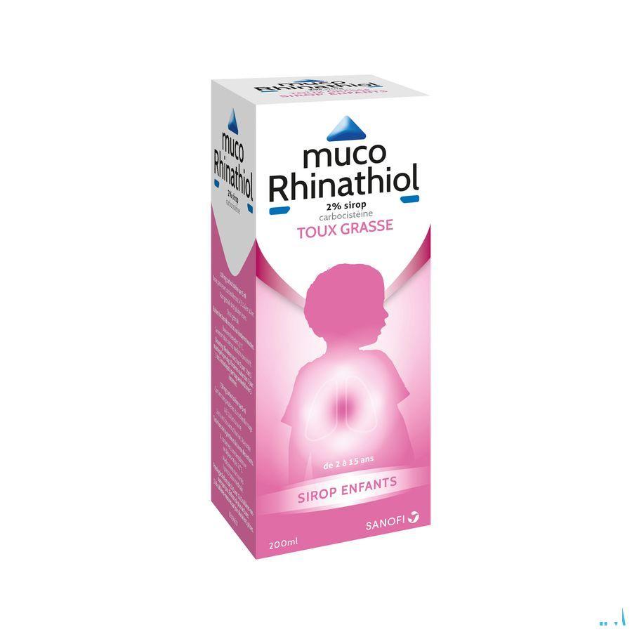 Muco Rhinathiol 2% Kind Siroop 200 ml Nf