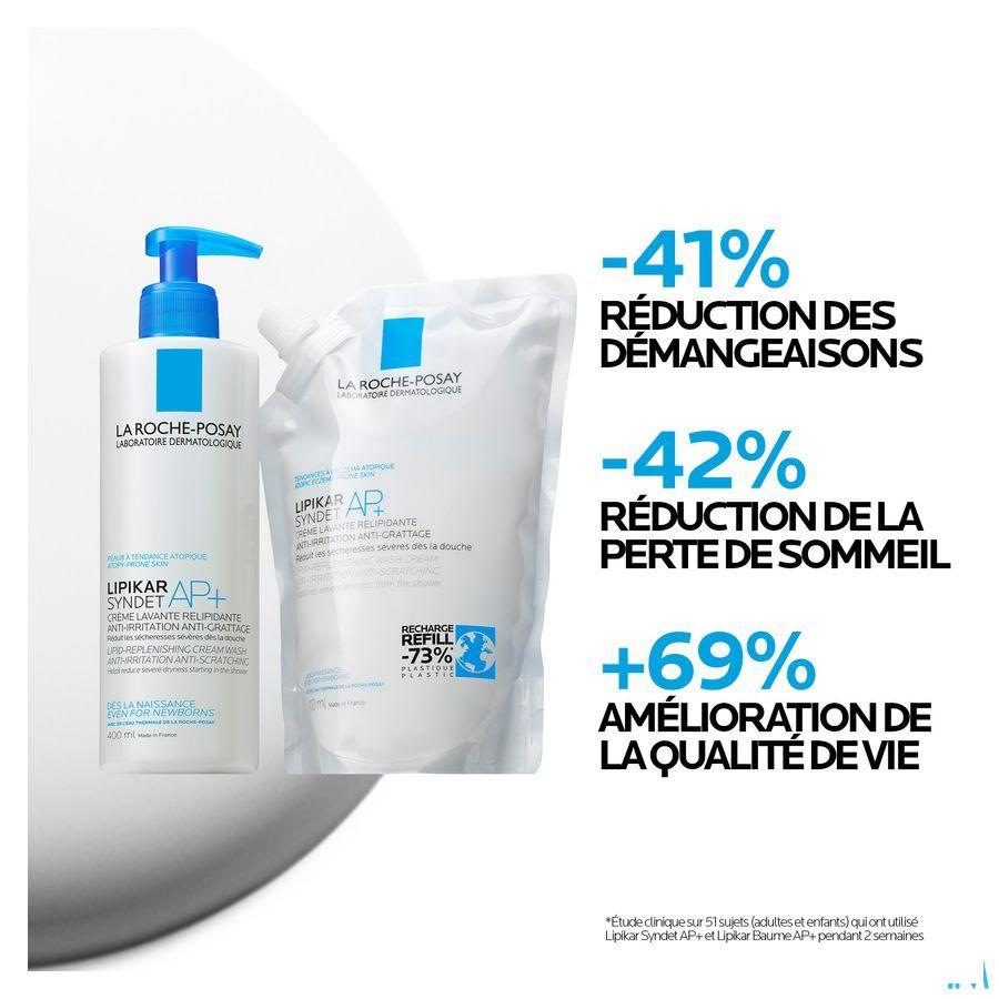 Lipikar Refill Syndet Ap+ 400 ml  -  La Roche-Posay