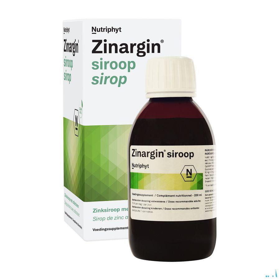 Zinargin Siroop 200 ml  -  Nutriphyt
