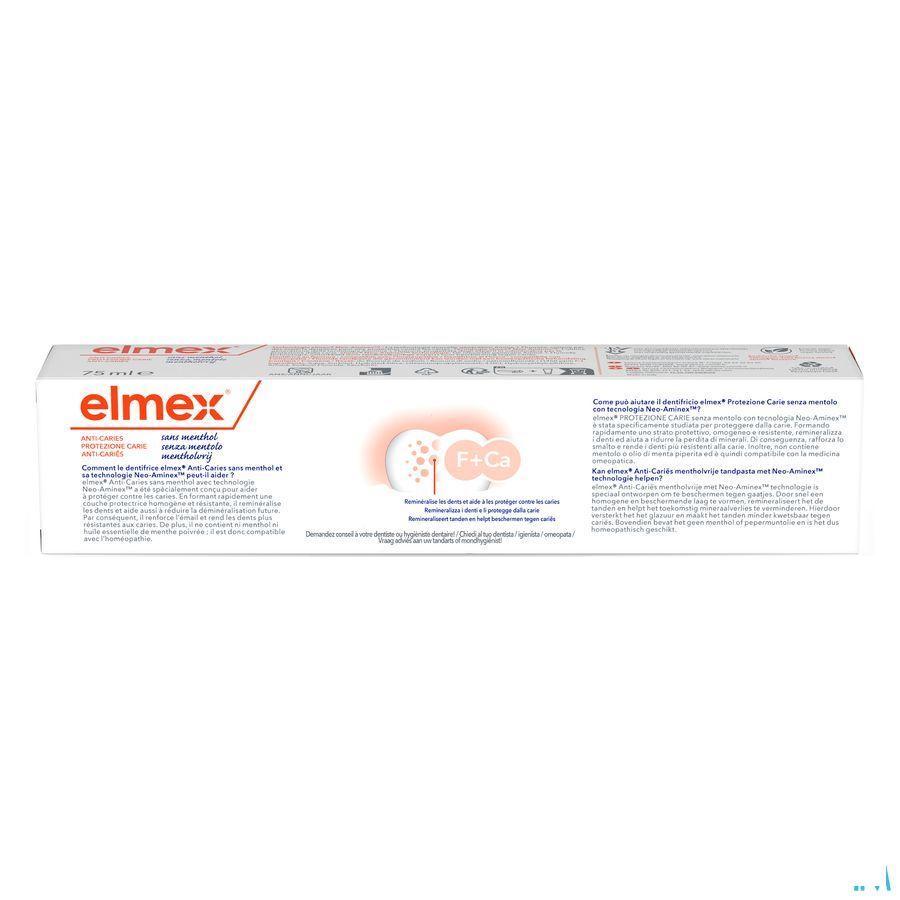 Elmex A/Caries Z/Menthol Tandpasta Tube 75 ml