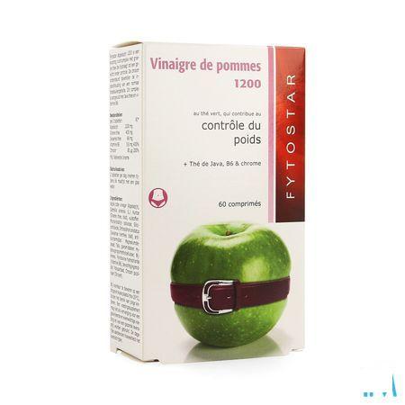 Fytostar Vinaigre Pomme Comprimes 60  -  Ocebio