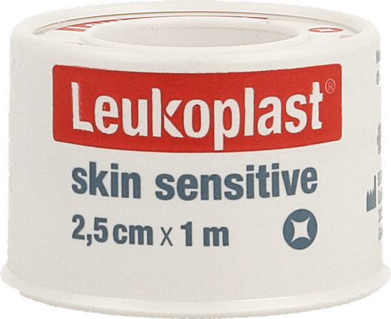 Leukoplast Skin Sensitive Spoel 2,5cmx1,0m