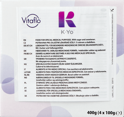 K.Yo Vanille 4X100g