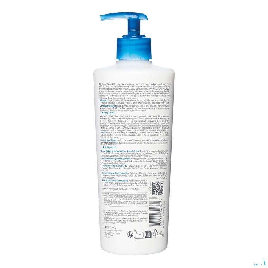 Bioderma Atoderm Creme Ultra Fl 500 ml