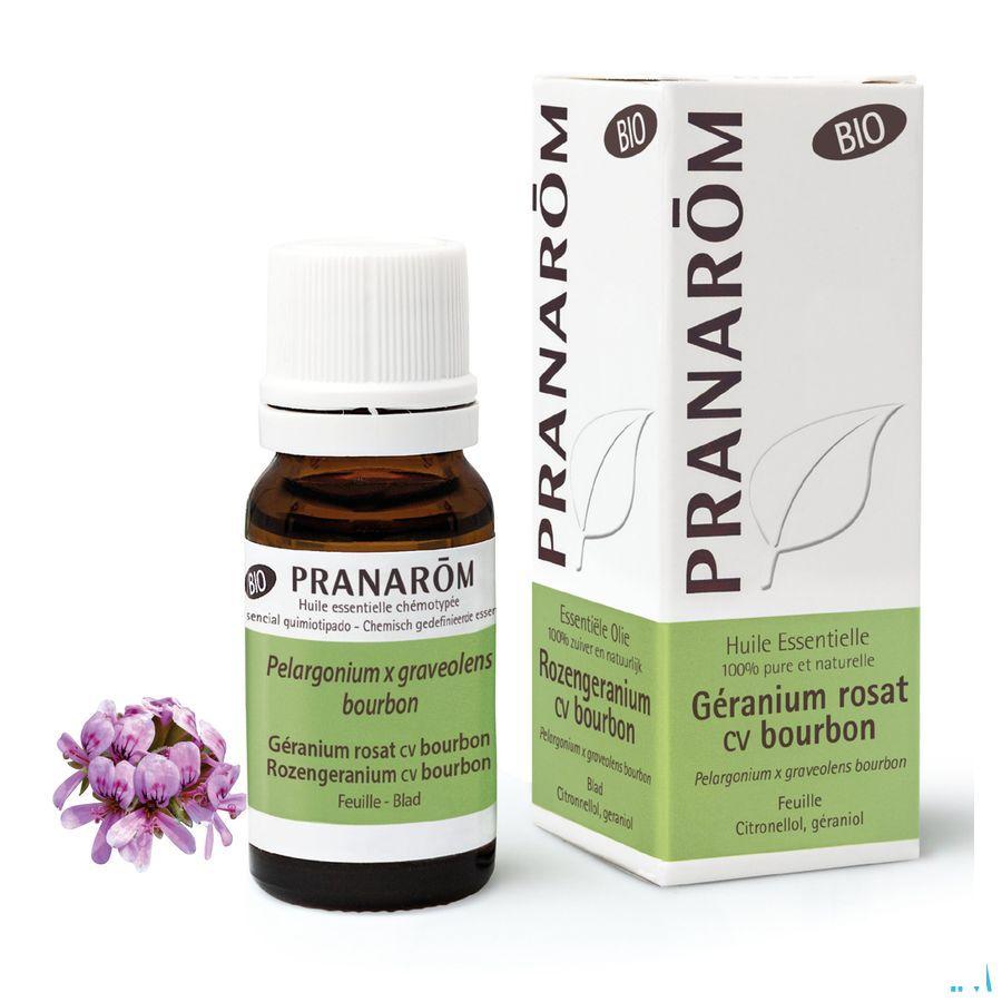 Geranium Bourbon Bio Essentiele Olie 10 ml  -  Pranarom