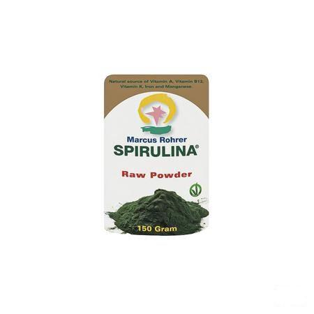 Marcus Rohrer Spirulina Raw Doypack Poeder 150 gr