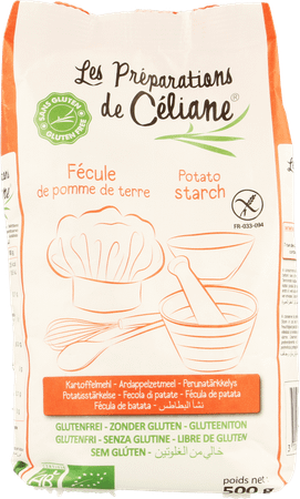 Celiane Aardappelzetmeel Bio 500 gr 4076  -  Revogan