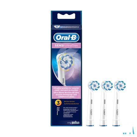 Oral-B Refill Opzetborstel Eb60 Sensitive 3Ct