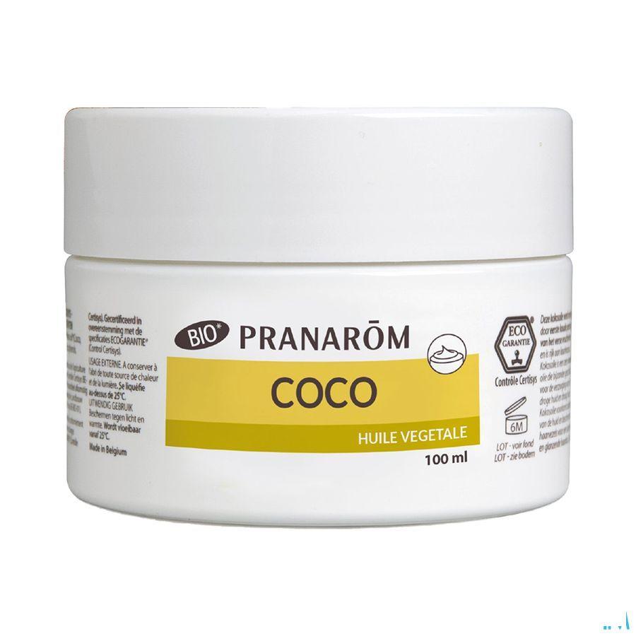 Kokos Plantaardige Olie Flacon 100 ml  -  Pranarom