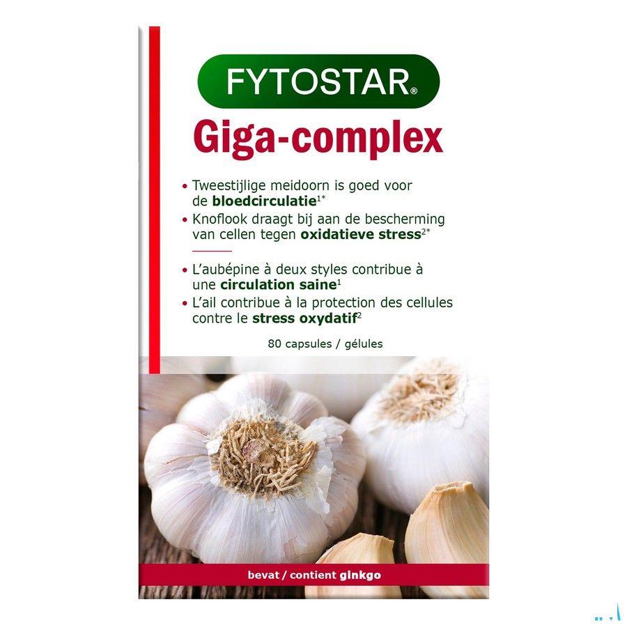 Fytostar Giga Complex Circulatie Capsule 80  -  Ocebio
