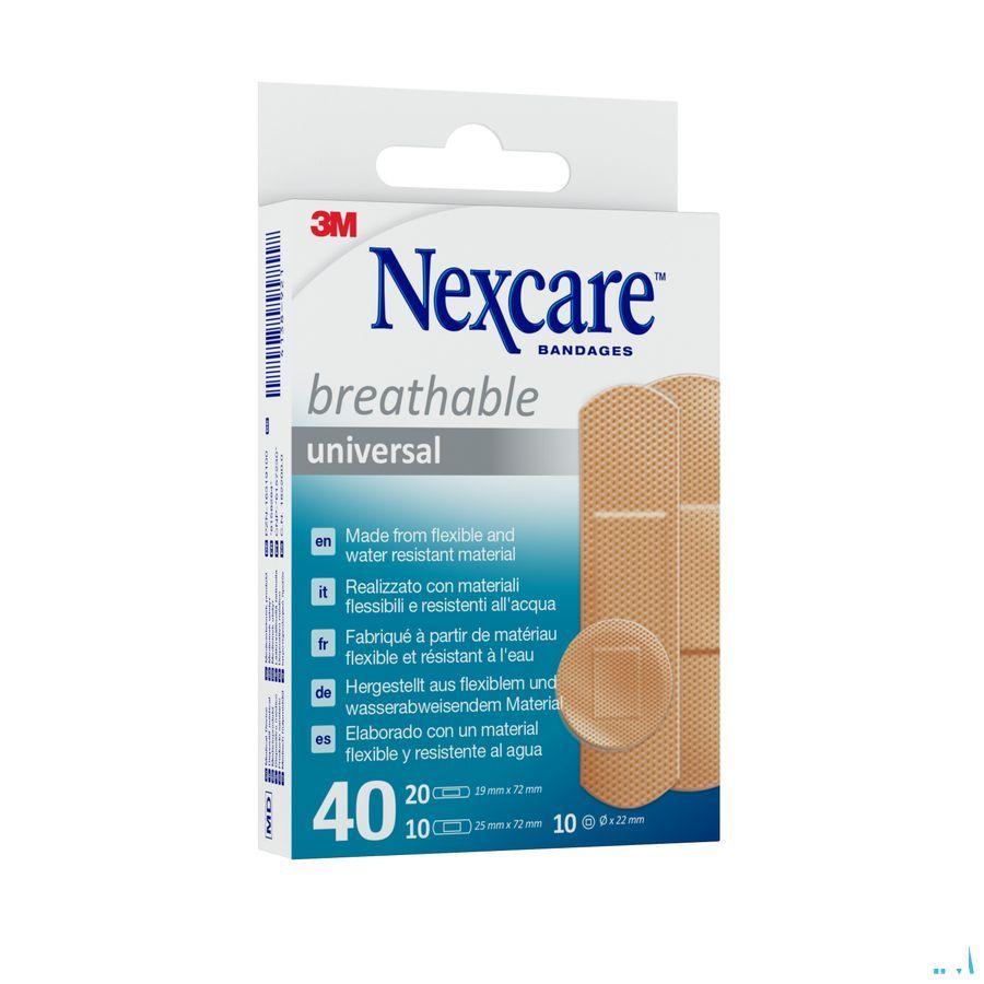Nexcare 3m Universal 3 Maten Strips 40 N0340as  -  3M