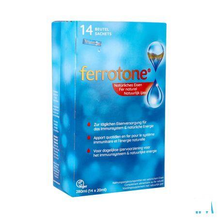 Ferrotone Zakje 14x20 ml