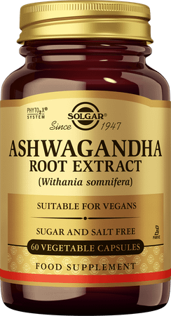 Solgar Ashwagandha Root Extract V-Capsule 60  -  Solgar Vitamins