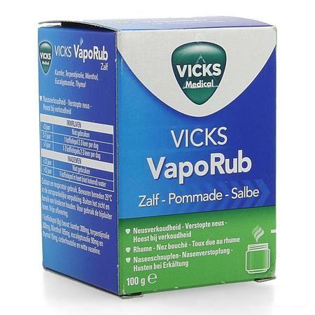 Vicks Vaporub Pommade - Zalf 100 gr