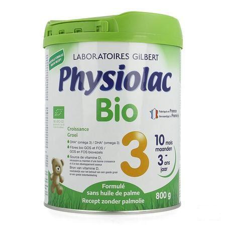 Physiolac Bio 3 Lait Pdr Nf 800G