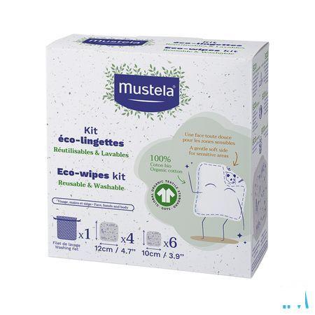 Mustela Ch Mon 1Er Kit Eco Lingettes 10
