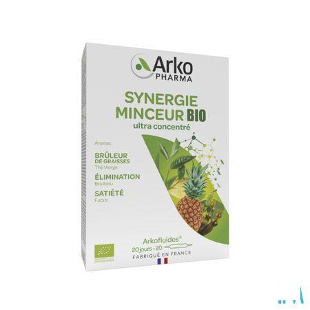 Arkofluide Synergie Minceur Bio Ampoule 20  -  Arkopharma
