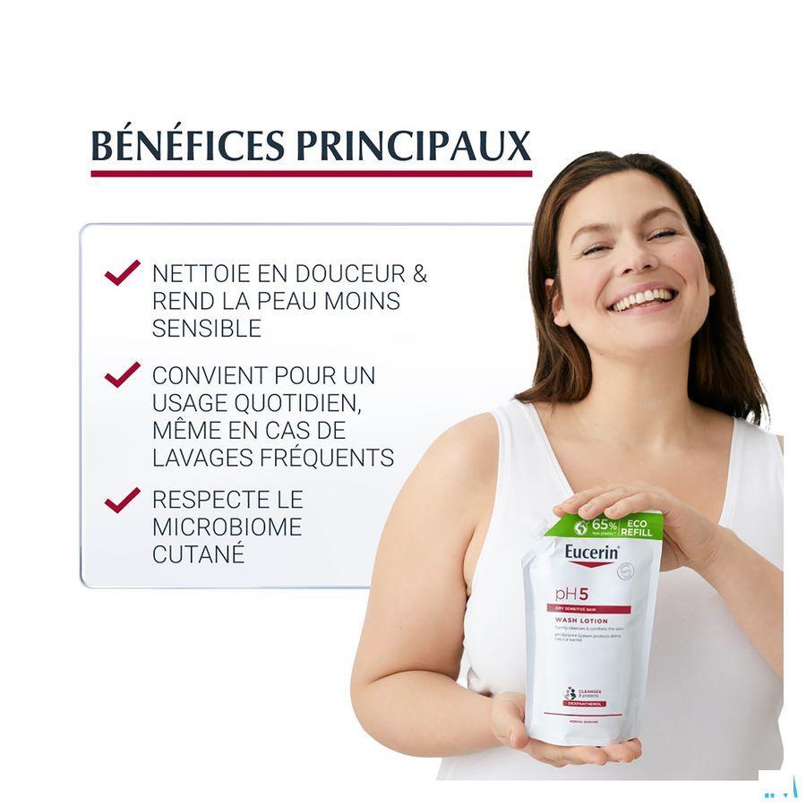 Eucerin Ph5 Waslotion Navulling 400 ml  -  Beiersdorf