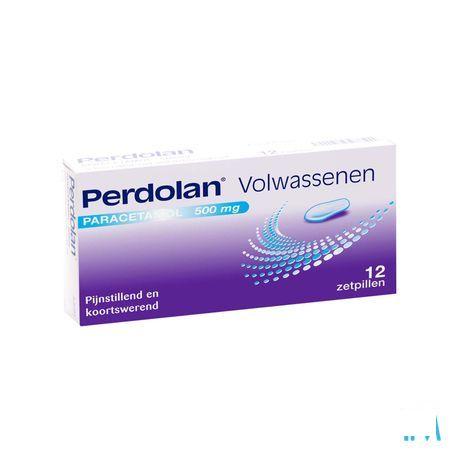 Perdolan Suppo Ad 12x500 mg