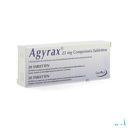 Agyrax 25mg Comp 20