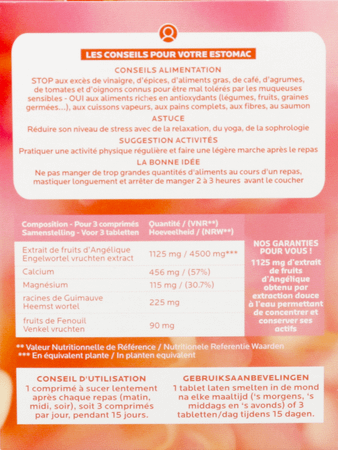 Stoma Blister Tabletten 45 Fitoform  -  Bioholistic Diffusion