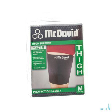 Mcdavid Tigh Support Black/scarlet M 471