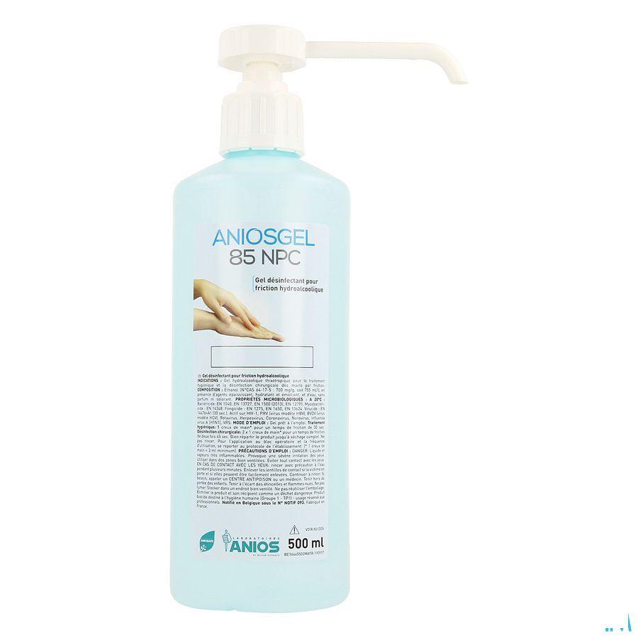 Aniosgel 85 N/parf N/color Flacon 500 ml + pomp  -  Hospithera