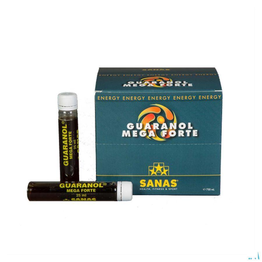 Sanas Guaranol Megafort Ampoule 30x25 ml 