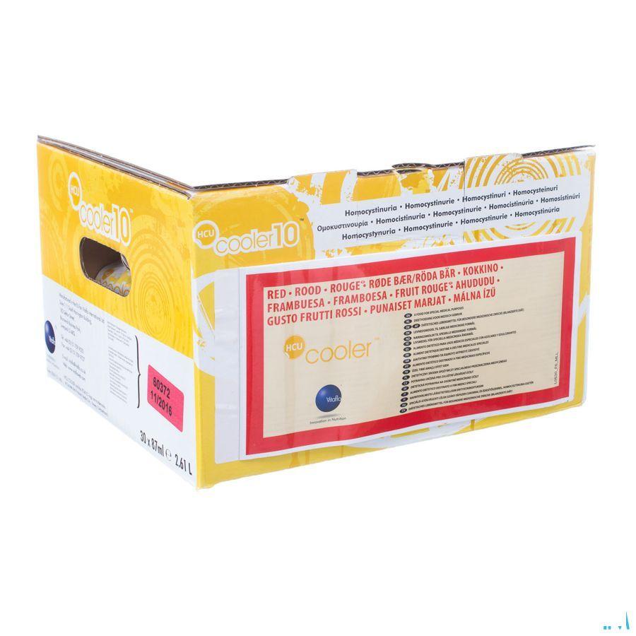 Hcu Cooler 10 Rood/rouge 30 X 87ml 