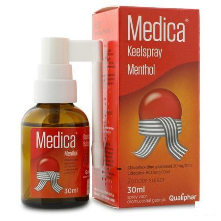 Medica Keelspray Menthol 30 ml