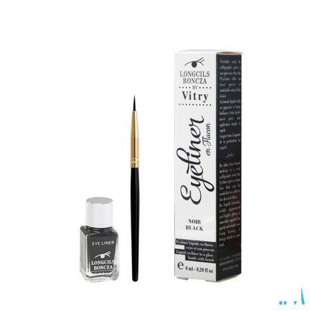 Longcils Boncza Eye-liner Flesje En Penseel Zwart  -  Vitry