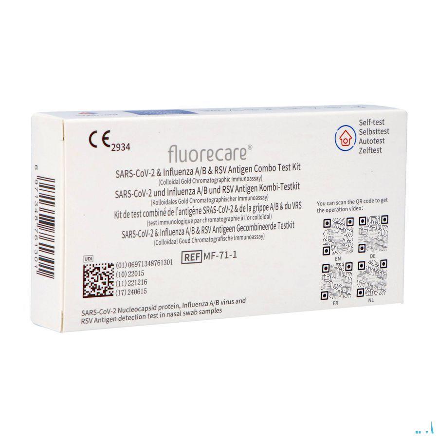 Fluorecare Combi Cov-Grippe A/B-Vrs Autotest Osms
