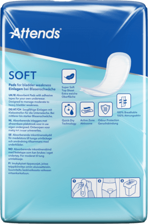 Attends Soft 6 Couche Anatom. 1x38