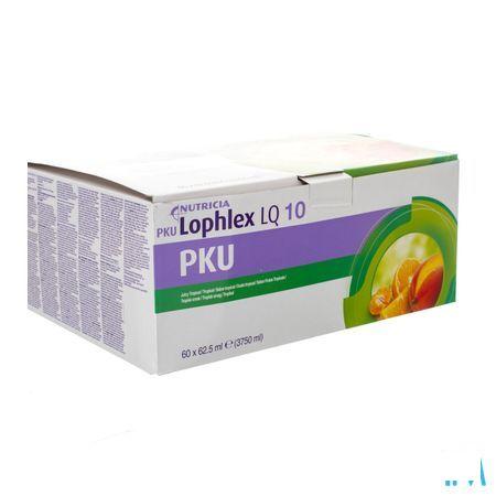 Pku Lophlex Lq 10 Juicy Tropical 60x62,5 ml  -  Nutricia