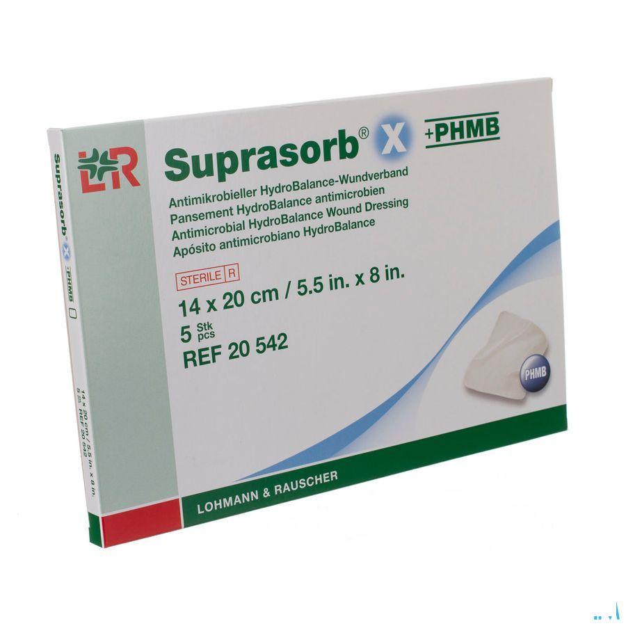 Suprasorb X Verband Phmb Ster 14x20cm 5 20542  -  Lohmann & Rauscher