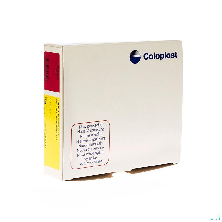Biatain Soft Hold Schuimverb 5,0X 7,0Cm 5 33473  -  Coloplast