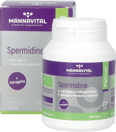 Mannavital Spermidine Platinum V-caps 60 - Mannavita