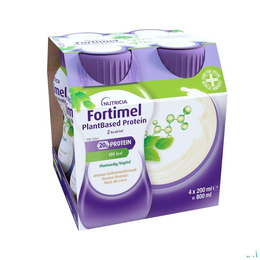 Fortimel Plantbased Pr. 2Kcal Anan.-Kokosn.4X200 ml  -  Nutricia