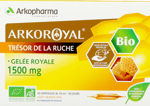 Arkoroyal Koninginnebrij Bio 1500 mg Ampullen 20x10 ml  -  Arkopharma