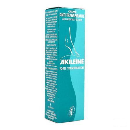 Akileine Creme Anti-Transpirantie Tube 50 ml  -  Asepta