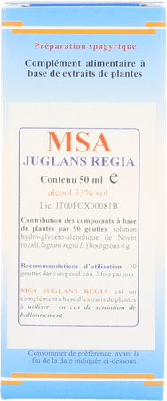 Juglans Regia Msa Maceraat Druppels 50 ml  -  Herboplanet