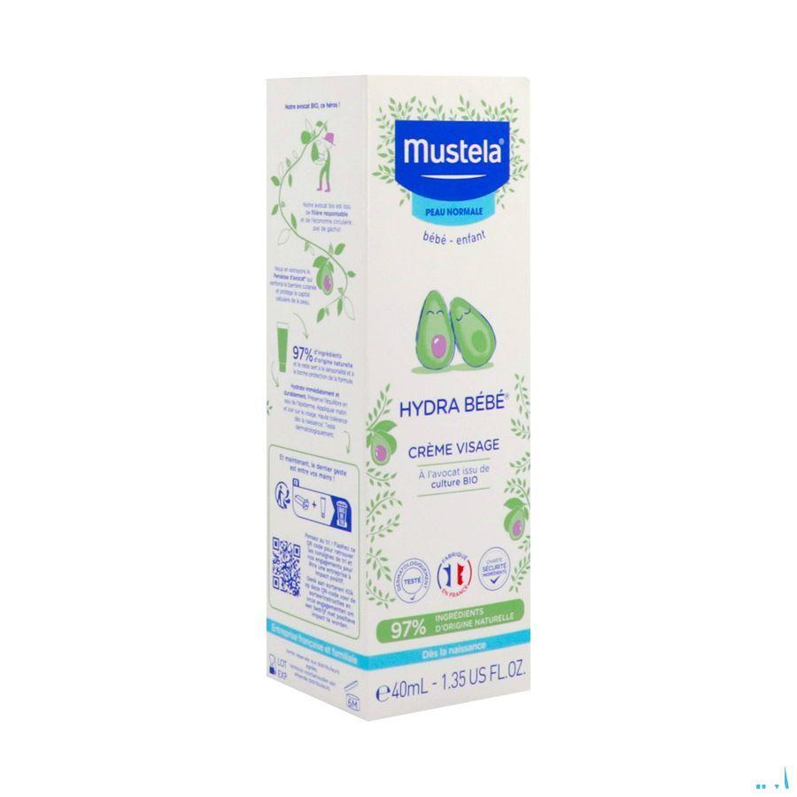 Mustela Baby Hydra Gelaatscreme Tube 40 ml